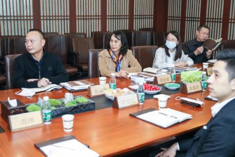 罗湖区人大常委副主任谭会茹一行莅临NG体育调研